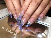 ネイルサロン ビビ(bibi)/ スタンドグラスネイル