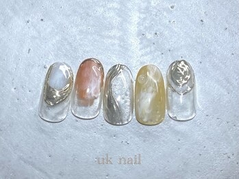 ユーケーネイル(uk nail)/定額アート7000円