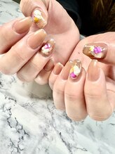 エンジェル ハート/シンプルネイルデザイン