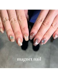 【溝の口】マグネットネイル