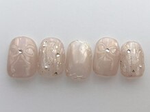 アイネイルズ 池袋店(I-nails)/オーロラクリアリボン
