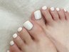 *FOOT*【初回オフ／丁寧ケア込／色混ぜなし】ワンカラー