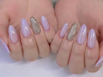 ハル(haru)の写真/「え、これ自爪？」と驚かれる魔法のフォルム。思わず見惚れる極上のツヤと、あなただけの特別カラー。