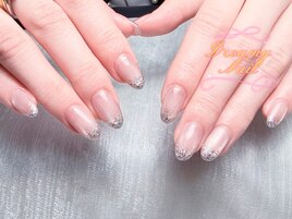 マグネット×ラメグラデーション