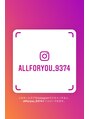 オールフォーユー(All for You) Instagram始めました(*^^*)フォローお願いします♪