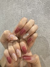 エーレ(ehre)/4本アート＊ワンカラーネイル