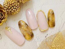 ボネール(nail ＆ eyelash Bounail)/ミラー べっ甲　メタリック