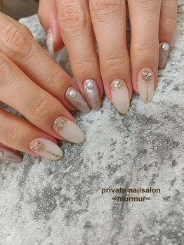 プライベート ネイルサロン マーマ(murmur)/ビジューネイル