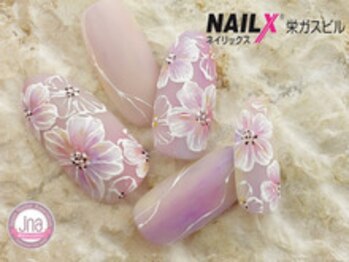 ネイリックス 栄ガスビル(NAILX)/桜ネイル