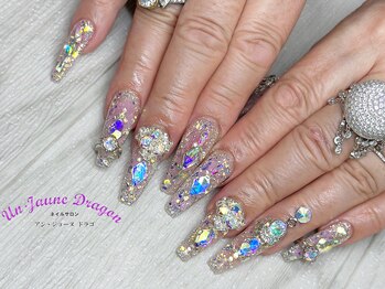 アン ジョーヌドラゴ/【ロングネイル】キラキラネイル