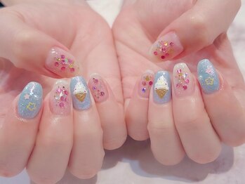 ラルネイル 大宮(Lull. nail)/＃ソフトクリーム　＃アイス