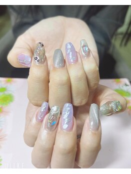 アウラ 新宿西口店(aura)/ネイリスト吉野☆お客様ネイル