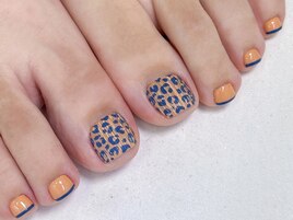 レオパード柄ネイル