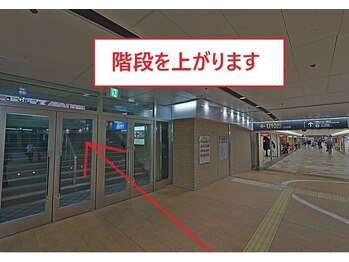 ラフス 名駅店(Lafs)/【1】道案内／名古屋駅ver