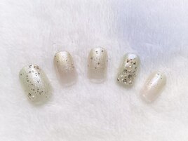 【ハンド】爪を削らないジェル