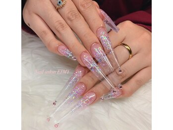 ネイルサロン エイミー 駅前店(EIMY)の写真/【グラデスカルプ♪¥11000～】長いネイルがやりたい!!爪が折れてしまった…！長さ出しに困った方歓迎☆
