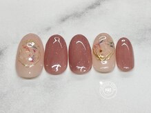 オレンジスティック/花びら