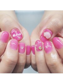 ピンクネイル