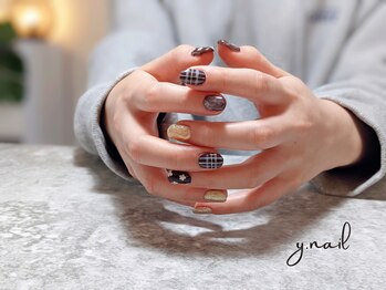 ワイネイル(Y.nail)/ダークブラウンネイル