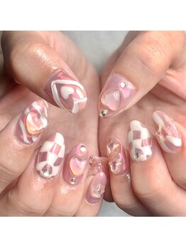 レディスペネイルノマエ 名駅店(Redispe nail nomae)/pink nail