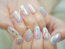 ネイルローズ(NAIL Rose)/オーロラ人魚シェル