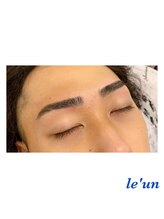 ルアン 表参道店/メンズ美眉毛スタイリング