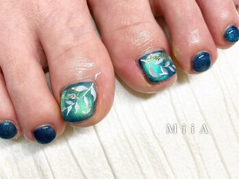 ミイア 春日部店(MiiA)/フット・選べるアート定額¥7,150