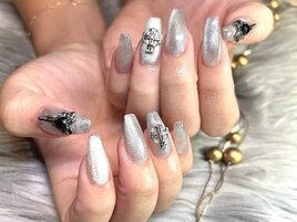 スカルプマグネットデカパーツ