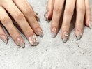 リボンネイルデザイン
