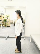 からだコンディションニングRRK/姿勢改善前