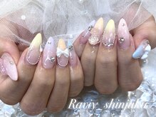 ラビィ 新宿店(Raviy)の雰囲気（夏にぴったりカラフルネイル◎担当NAGISA）