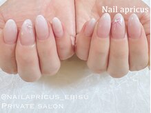 ネイルアプリクス 恵比寿(Nail apricus EBISU)/ベイビーブーマー◆リボン ¥8180