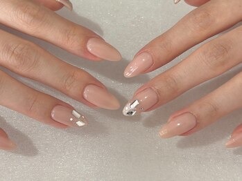 アルティノ ネイル ガーデン(altino nail garden)/キラキラ/シンプル/ガーリー