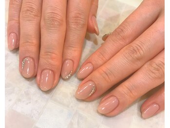 ドレス ネイルアンドアイラッシュ 梅田(Dress)/【Dress 梅田】シンプルネイル♪