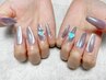 ☆POLYGEL長さだし　マグネットネイルorフラッシュ　¥8790