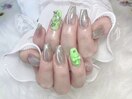 Y2K/クロム/グリーン byこころ