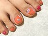 【FOOTリピーター様限定】お任せフットネイル　※オフ別途