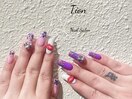 オンブレフレンチ・冬ネイル
