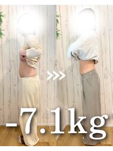 ゆうきや整体院/-7.1キロ達成