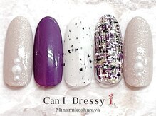 キャンアイドレッシー 南越谷店(Can I Dressy)/ツイードネイル