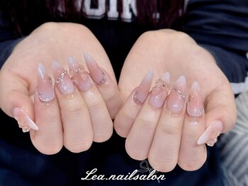 レアネイル 渋谷店(Le’a nail)/チーク持ち込みデザイン
