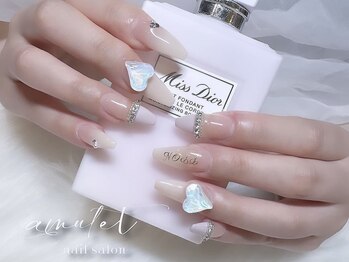 アミュレット 天王寺店(amulet)/シンプルネイル