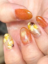 ミータイム(Me Time)/ひまわりネイル