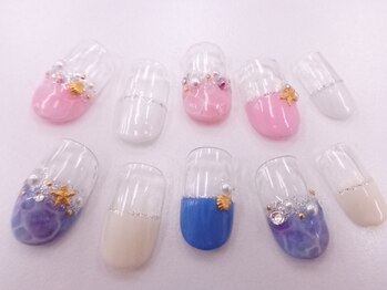 ネイルサロンクイール 宇都宮店(NAIL SALON QUILL)/ラグーンネイル