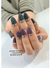 プライベート ネイルサロン マーマ(murmur)/アシメネイル