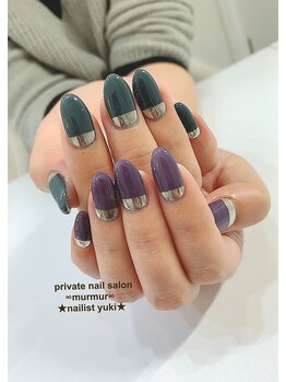 プライベート ネイルサロン マーマ(murmur)/アシメネイル