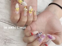 ネイルサロンアンドスクール ビーアンビシャス(be ambitious)/ポケモンネイル