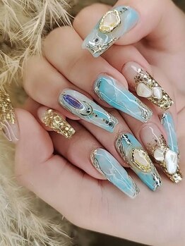 ローラネイル(Roller nail)の写真/【最新トレンド～痛ネイルまで◎】美しい指先を演出するにはスカルプがおすすめ★爪のコンプレックス解消！