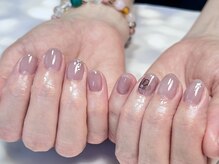 サラ ネイル(Sara Nail)/たらしこみフラワー