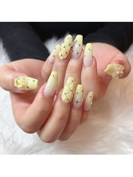 チュウ(Chuu)/ちいかわ＊うさぎモチーフネイル